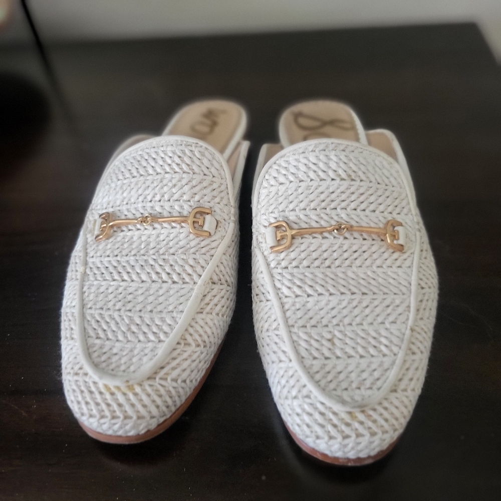 Sam Edelman woven slides